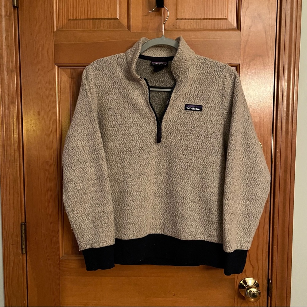 Patagonia Woolyester Fleece Quarter Zip Medium